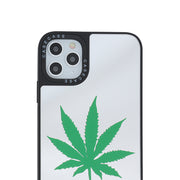 Weed Leaf Mirror Case Iphone 13 Pro Max