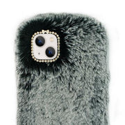 Fur Dark Grey Case Iphone 13