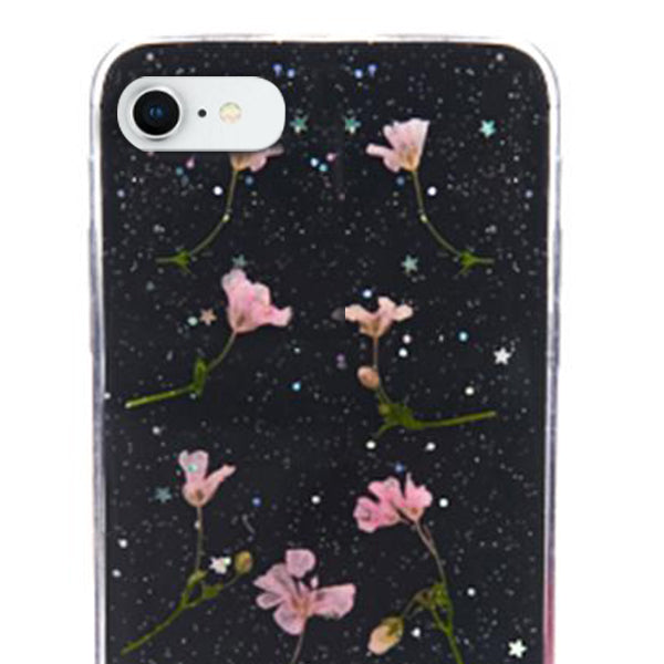 Real Flowers Pink Leaves Case Iphone 7/8 SE 2020