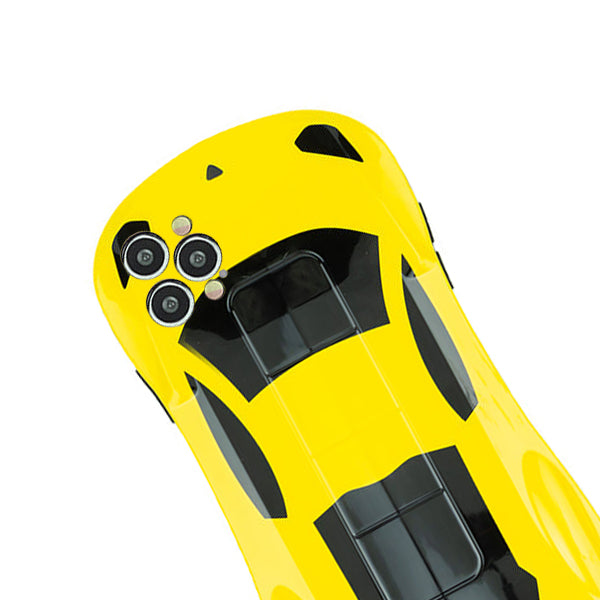 Car Automobile Case Yellow Iphone 14 Pro