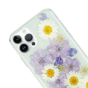 Real Flowers Purple Case IPhone 14 Pro