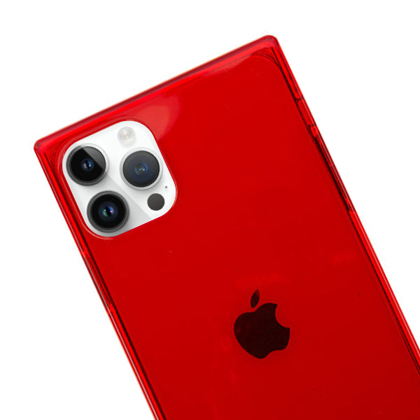 Square Box Red Skin IPhone 14 Pro