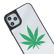 Weed Leaf Mirror Case Iphone 11 Pro Max