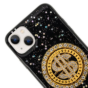 Spinning $ Black Case IPhone 13