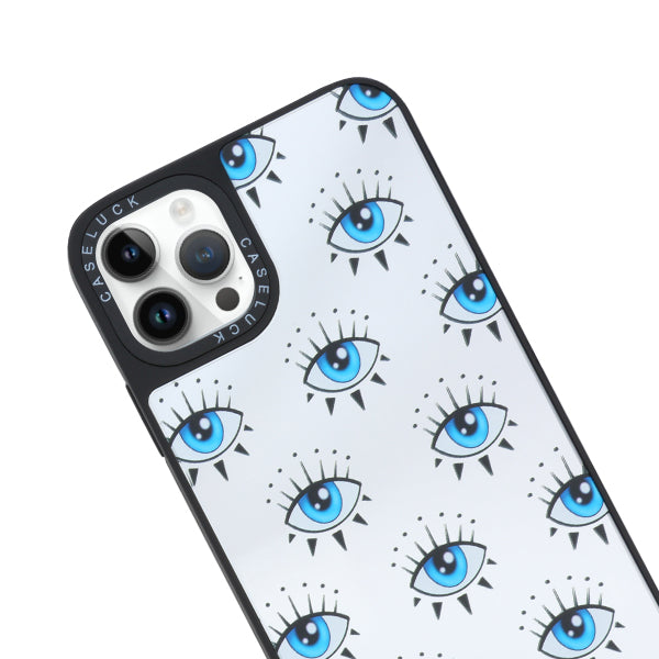 Evil Eyes Mirror Case Iphone 14 Pro