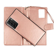 Detachable Wallet Rose Gold Samsung S22 Plus