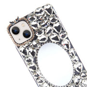 Handmade Bling Mirror Silver Case IPhone 13 Mini