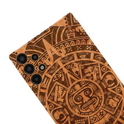Mayan Calendar Aztec Wood Case Samsung A13 5G