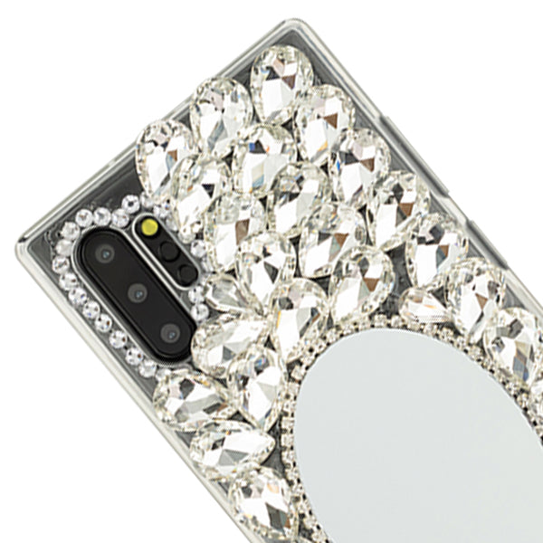 Handmade Mirror Silver Case Note 10