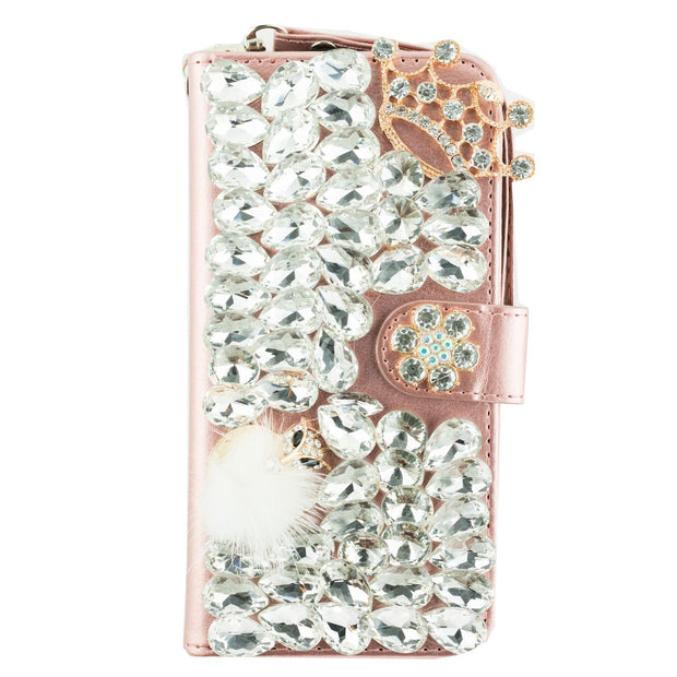 Bling Detachable Fox Rose Gold Wallet Case Iphone 7/8 Plus - icolorcase.com
