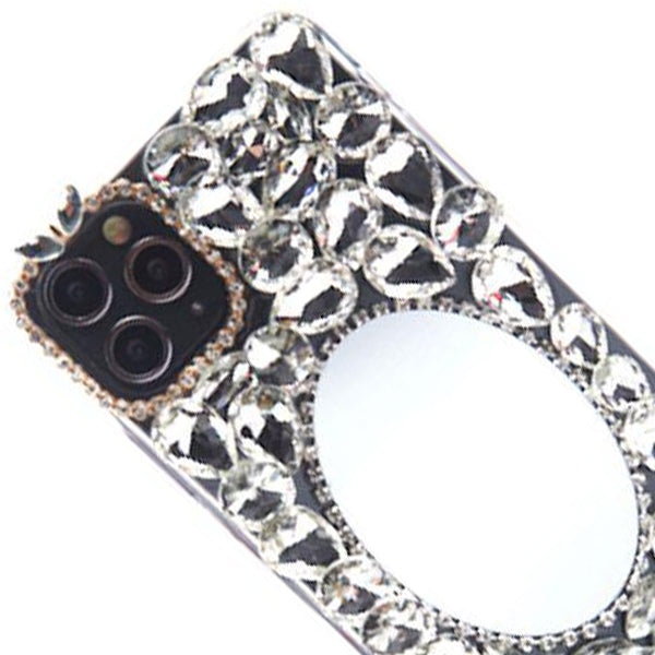 Handmade Bling Mirror Silver Case IPhone 12 Pro Max