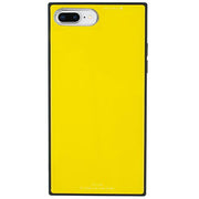 Square Hard Box Yellow Case Iphone 7/8 Plus