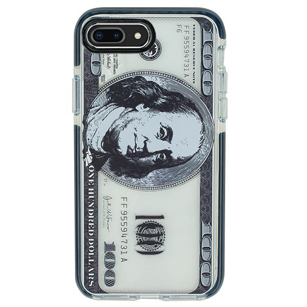 $100 Benjamin Clear Skin Iphone 7/8 Plus