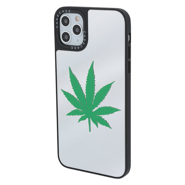 Weed Leaf Mirror Case Iphone 13 Pro Max