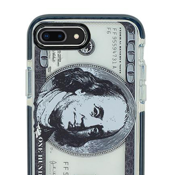 $100 Benjamin Clear Skin Iphone 7/8 Plus