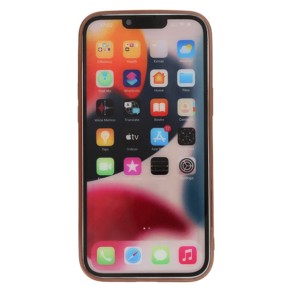 Bling Border Heart Tpu Skin Hot Pink Case Iphone 14 Plus