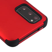 Red Military Grade Hybrid Case Samsung S20