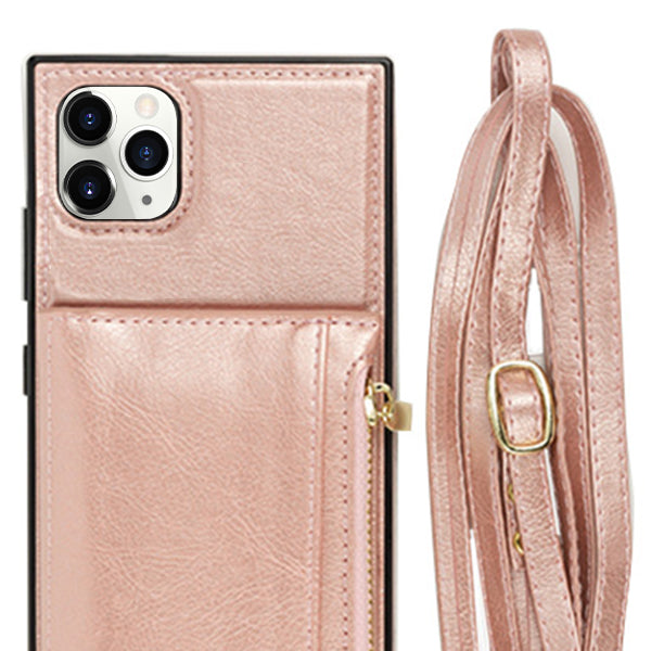 Crossbody Pouch Rose Gold Case Iphone 11 Pro Max