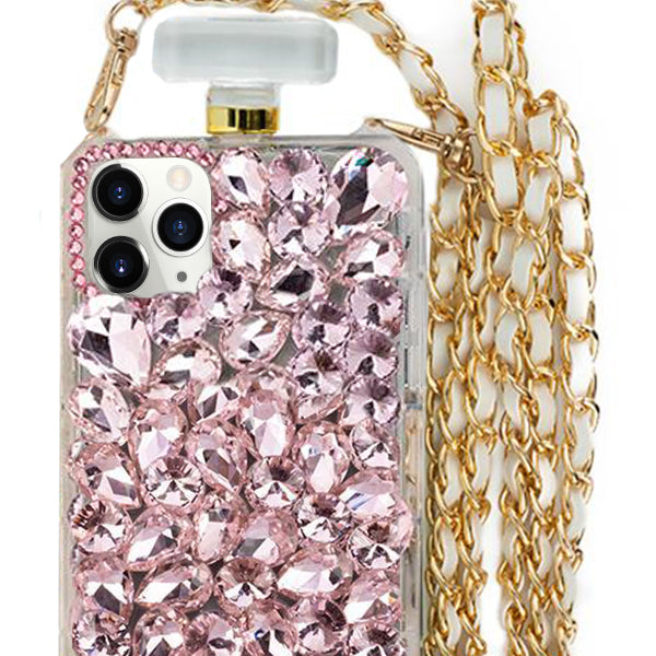 Handmade Bling Pink Bottle Case IPhone 12 Pro Max