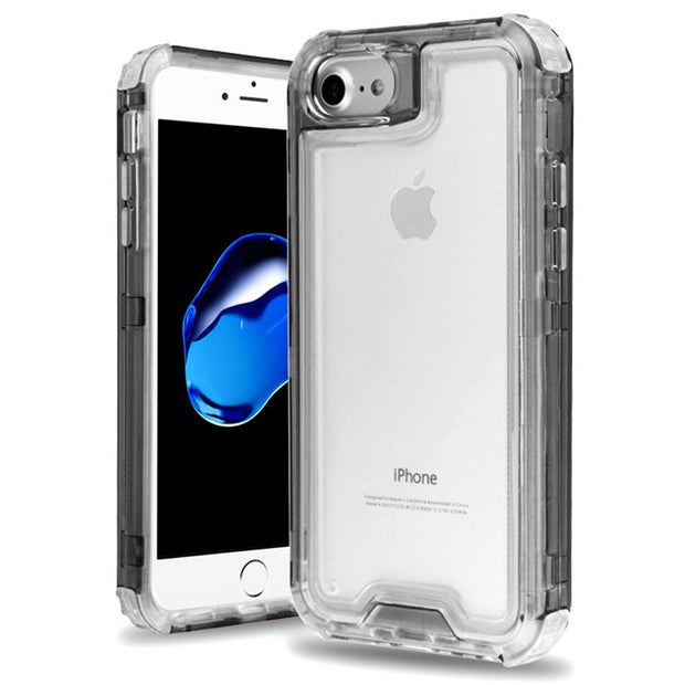 Hybrid Clear Smoke Case Iphone 6/7/8 - icolorcase.com