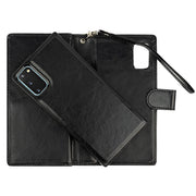 Handmade Detachable Bling Black Wallet Samsung S20
