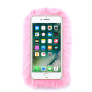 Fur Light Pink Case Iphone 7/8 Plus - icolorcase.com