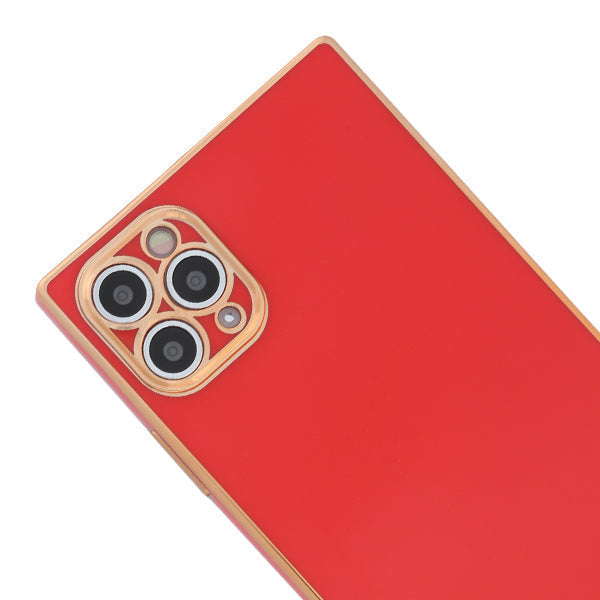 Free Air Box Square Skin Red Case Iphone 14 Plus