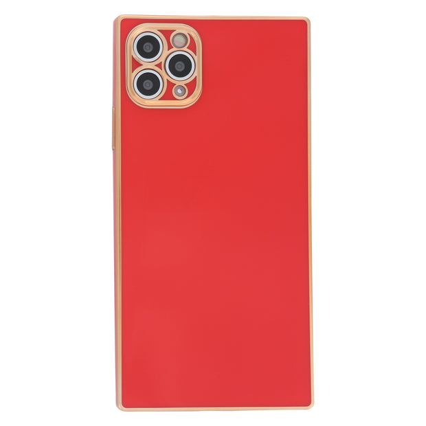 Free Air Box Square Skin Red Case Iphone 11 Pro Max