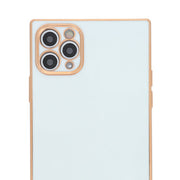 Free Air Box Square Skin White Case Iphone 12/12 Pro