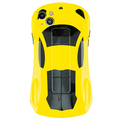 Car Automobile Case Yellow Iphone 14 Plus
