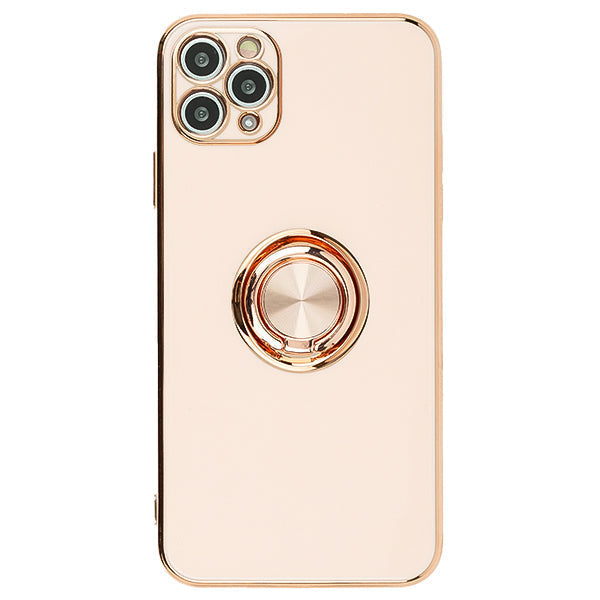 Free Air Ring Light Pink Chrome Case Iphone 13 Pro Max