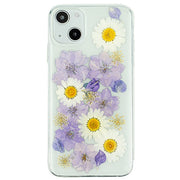 Real Flowers Purple Case IPhone 14