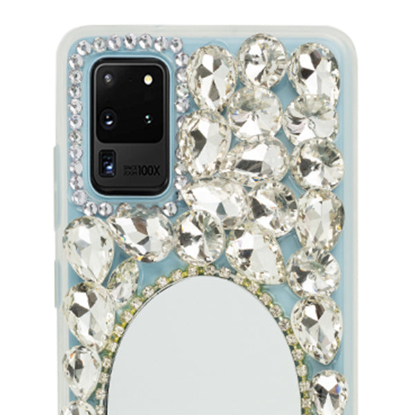 Handmade Mirror Silver Case Samsung S20 Ultra