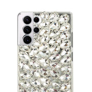 Handmade Silver Bling Case Samsung S22 Ultra