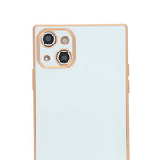 Free Air Box Square Skin White Case Iphone 14 Plus
