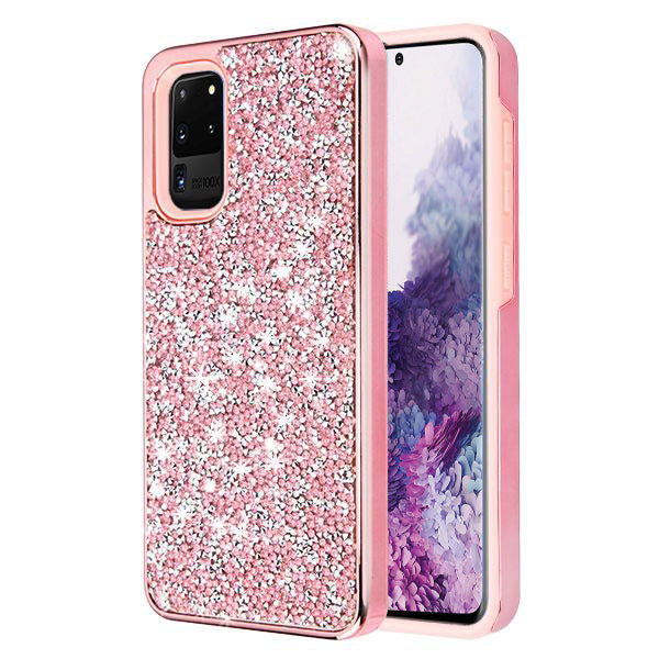 Hybrid Bling Pink Samsung S20 Ultra