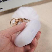 Fuzzy Ball White - icolorcase.com