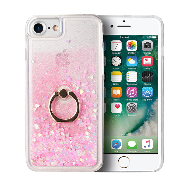 Liquid Ring Pink Case Iphone 6/7/8 - icolorcase.com
