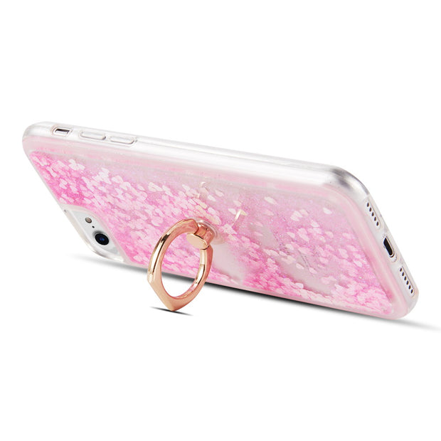 Liquid Ring Pink Case Iphone 6/7/8 - icolorcase.com