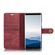 Detachable Ming Burgundy Wallet Samsung Note 9 - icolorcase.com