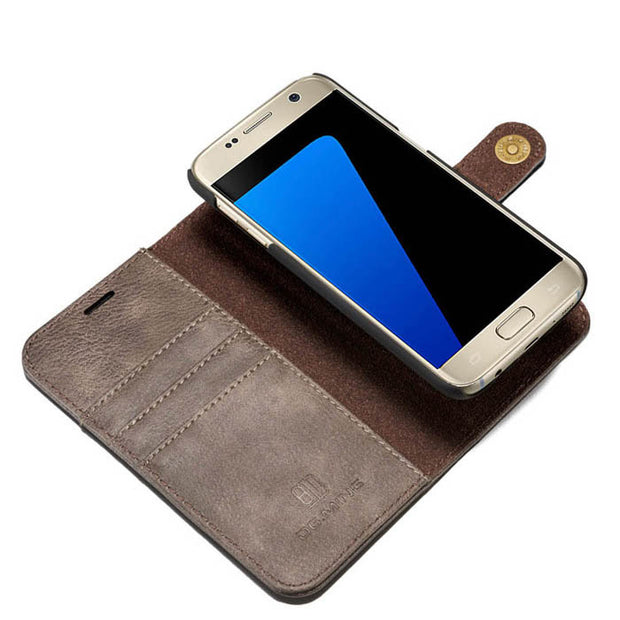 Copy of Detachable Ming Grey Wallet Samsung S7 - icolorcase.com