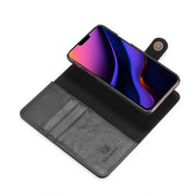 Detachable Ming Black Wallet Iphone 11 Pro - icolorcase.com