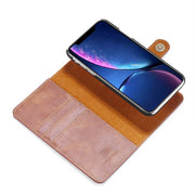 Detachable Ming Brown Wallet Iphone 11 - icolorcase.com