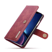 Detachable Ming Burgundy Wallet Iphone 11 - icolorcase.com