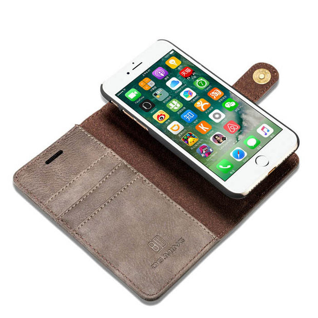 Detachable Wallet Ming Grey Iphone 7/8 - icolorcase.com
