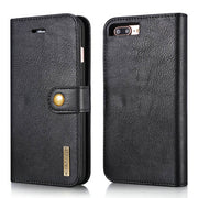 Detachable Ming Black Wallet Iphone 7/8 Plus - icolorcase.com