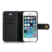 Detachable Wallet Ming Black Iphone 5/5S/5SE - icolorcase.com