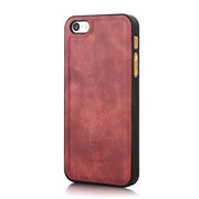 Detachable Wallet Ming Burgundy Iphone 5/5S/5SE - icolorcase.com