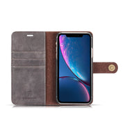 Detachable Ming Grey Wallet Iphone XR - icolorcase.com