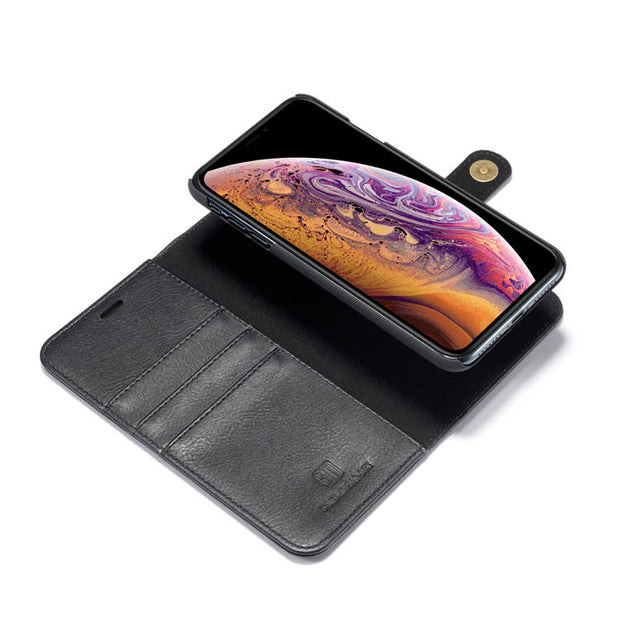 Detachable Ming Black Wallet Iphone 10/X/XS - icolorcase.com